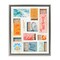 Stupell Industries California Beach Matchboxes Floating Frame, design by Ziwei Li